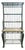 1990s French Country/Provincial Wrought Iron Bakers Rack For Sale