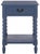 Athena Bobbin Accent Table in Blue For Sale - Image 9 of 9
