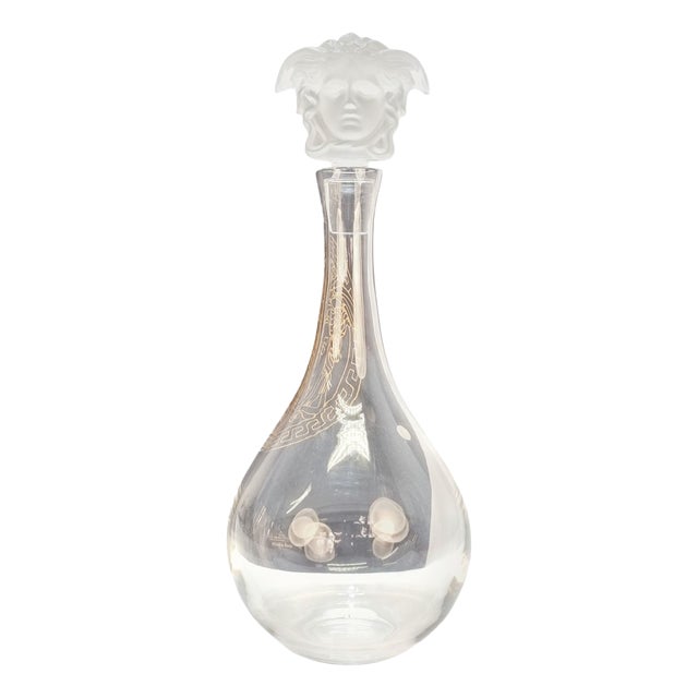 Vintage Decanter in Original Gift Box by Gianni Versace for Rosenthal, 1990s For Sale