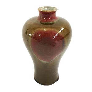 Finnish Glazed Ceramic Vase by Toini Muona, 1940s