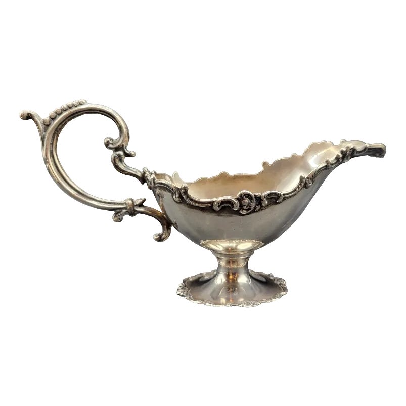 Spanish Silver Saucepan with Handles Chairish