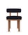 Moca Chair in Famiglia 45 Fabric and Smoked Oak by Studio Rig for Collector For Sale - Image 6 of 6