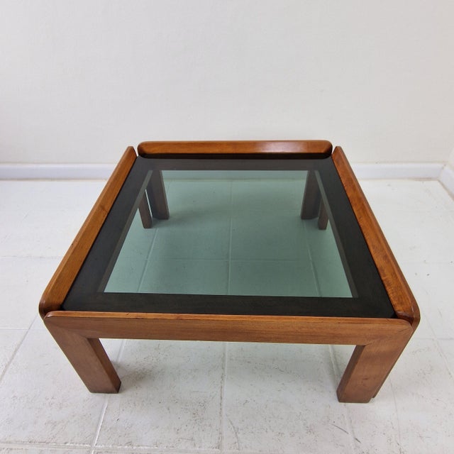 1960s Mid-Century Modern Italian Coffee Table by Afra & Tobia Scarpa for Cassina, 1960s For Sale - Image 5 of 15
