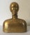 Art Deco Hattie Carnegie Art Deco Figural Glass Perfume Bottle with Gold Finish For Sale - Image 3 of 8
