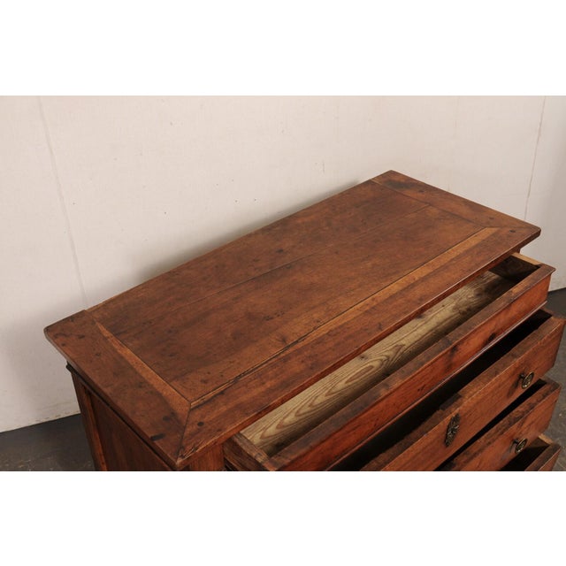 19th Century Italian Empire Medium Wood Chest of Drawers For Sale - Image 12 of 12