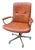 Leather Office Chair by Ring Mekanikk, Norway, 1960s For Sale