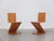 Zig Zag Chairs by Gerrit Rietveld for Cassina, 1980s, Set of 4 For Sale - Image 16 of 18