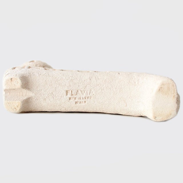 1950s Mid-Century Modern Bitossi Aldo Londi Ceramic Cat Scavo Figurine Italy For Sale - Image 10 of 11