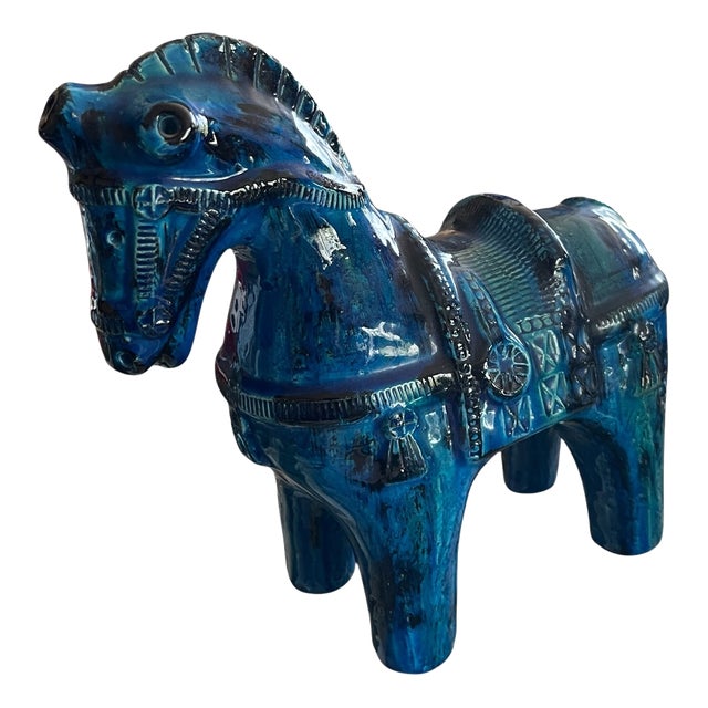 Studio Pottery Ceramic Horse from Aldo Londi, 1960 For Sale