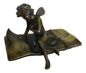 Bronze Cupid Figure from Ferrand, 1900s