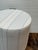 White Lee Industries Sunbrella Drum Ottoman For Sale - Image 8 of 12