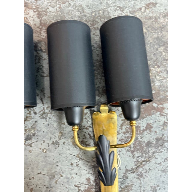 Neoclassical Vintage Neoclassical Wall Sconces, Pair For Sale - Image 3 of 12