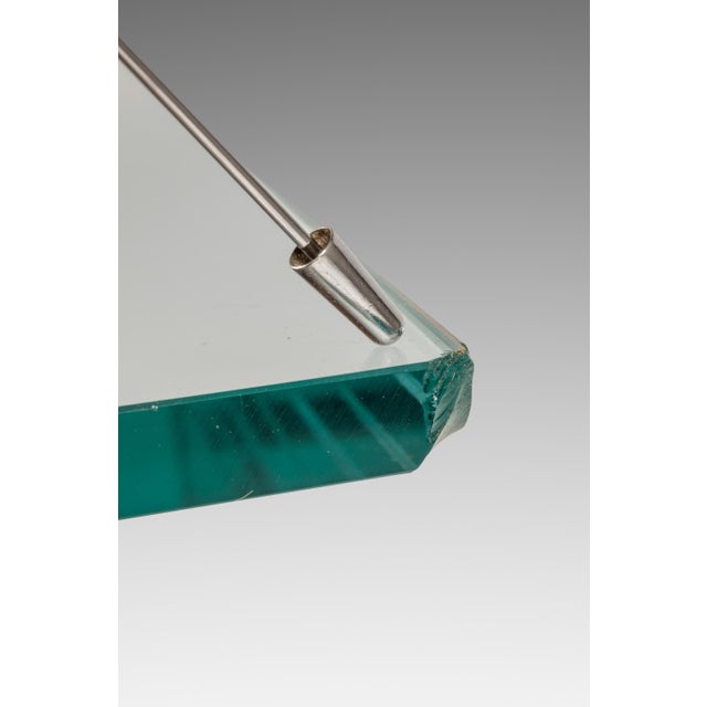Set of Two (2) Tubular Glass-Top End Tables After Adrian Pearsall for Craft Associates, C. 1960s For Sale - Image 16 of 18