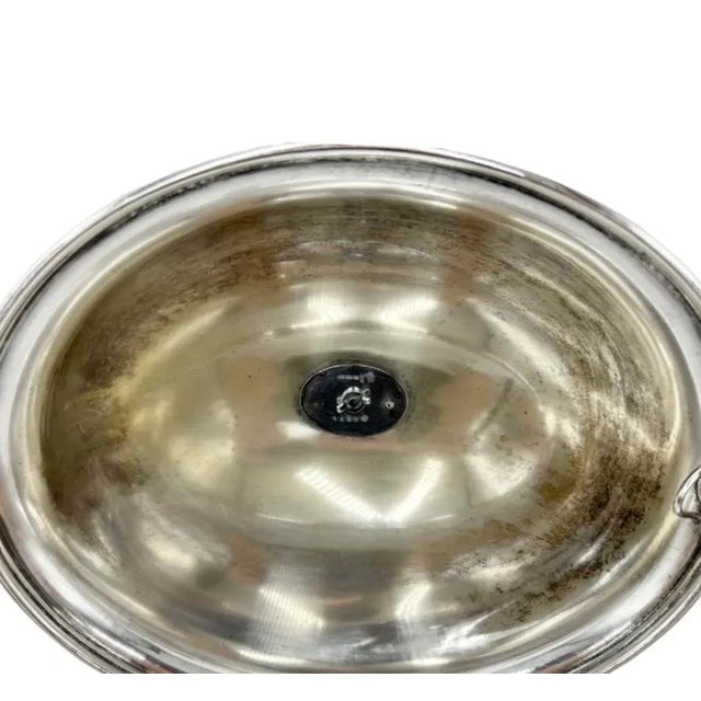 1920s Antique Atkin Brothers Sheffield Silverplate Meat Dome Cover Cloche For Sale - Image 5 of 12