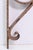 Vintage Brown Painted Wrought Iron Shelf Brackets For Sale - Image 4 of 5