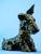 Black 20th Century Ceramic Scottish Terrier Scottie Dog Sculpture by Ida Meisinger for Goldscheider For Sale - Image 8 of 18