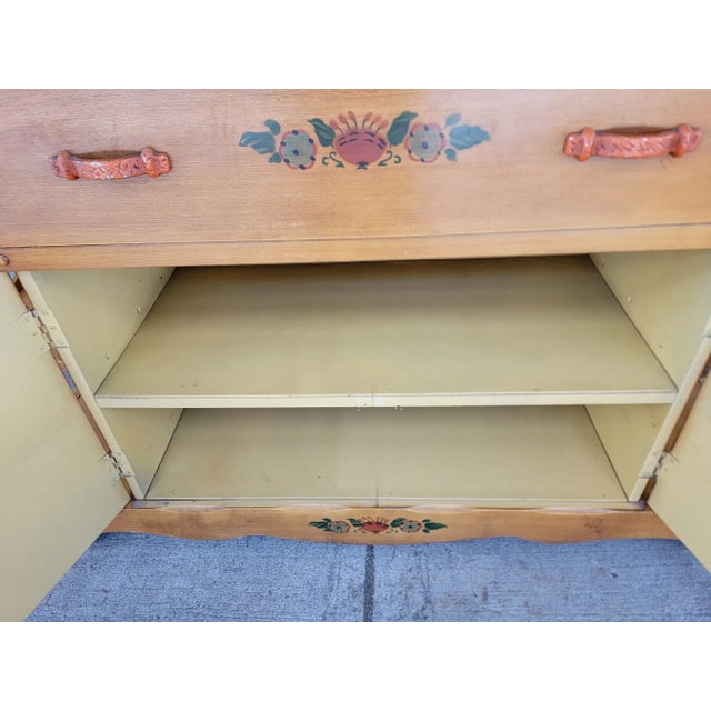 Monterey Rancho Style Buffet / Credenza by La-Fiesta Circa. 1930's For Sale - Image 11 of 15