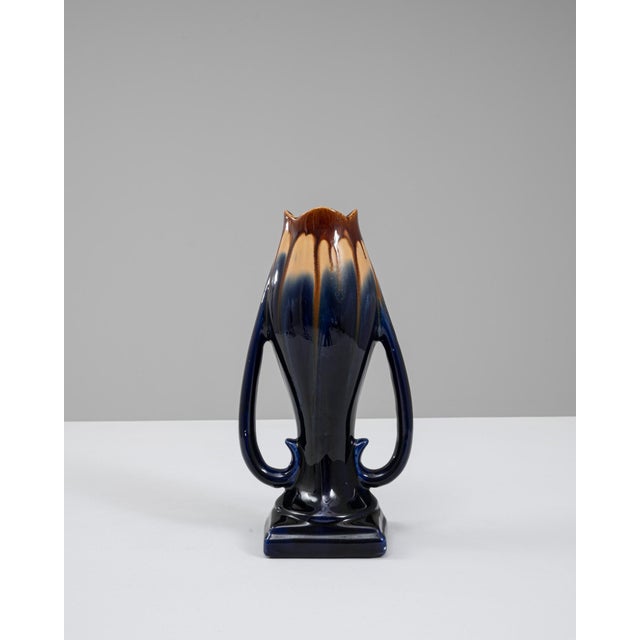 1920s Belgian Ceramic Vase For Sale - Image 4 of 18