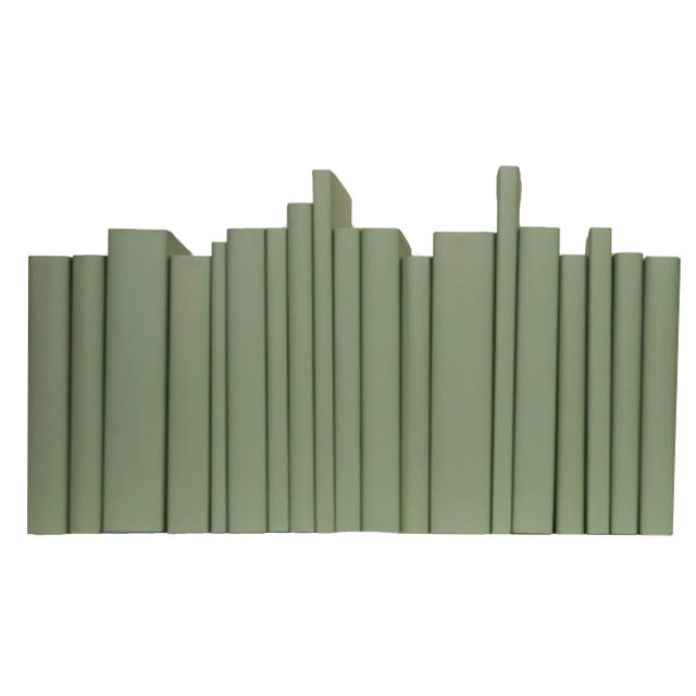 Take your design to a new level with the Spanish Moss Oversized Paper Wrapped Books By The Foot from Booth & Williams....