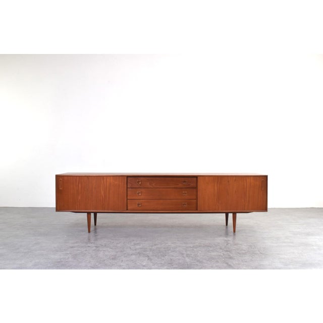 Mid-Century Danish Teak Sideboard, 1960s For Sale - Image 18 of 18