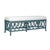 Not Yet Made - Made To Order Lillian Bench - Regatta Blue For Sale - Image 5 of 8