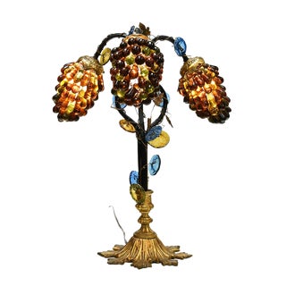 Murano Glass Lamp For Sale