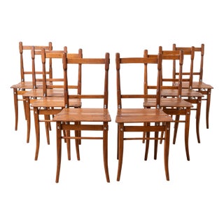 Early 20th Century Dining Chairs by Valentin Jadrníček, 1890s, Set of 8 For Sale