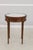Brown French Louis XVI Round Marble Top Lamp Table For Sale - Image 8 of 18