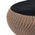 Black Japanese Carved Studio Pottery Ikebana Bowl, Signed Nagakawa Tōgei 9" For Sale - Image 8 of 12