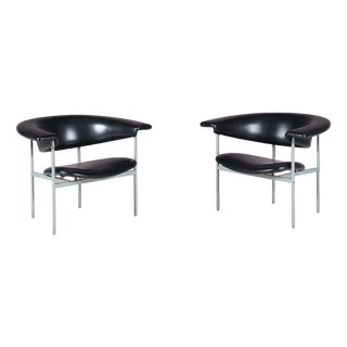 Set of Meander Gamma Chairs by Rudolf Wolf for Gaasbeek & Van Tiel, Netherlands, 1960s For Sale