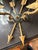 Pair of Vintage French Empire Revival Brass and Enamel Swan Sconces For Sale - Image 9 of 12