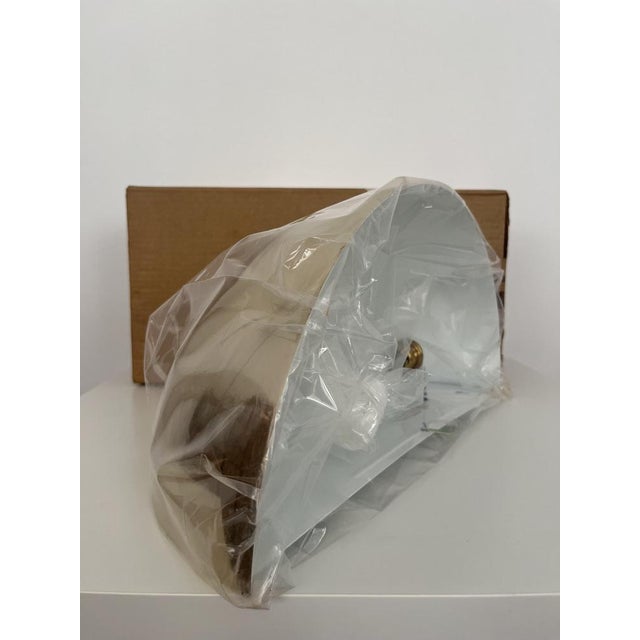 Metal Large Mid-Century Gold Wall Sconces from Estiluz, Barcelona, 1970s, Set of 2 For Sale - Image 7 of 15