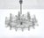 Mid-Century Modern Large Ice Glass Chandelier from Kaiser Leuchten, 1970s For Sale - Image 3 of 18