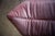 Set of Pink Pearl Velvet Togo Pouf and 2-Seat Sofa by Michel Ducaroy for Ligne Roset For Sale - Image 13 of 14