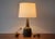 Tall Mid-century Danish table lamp from ceramic workshop Palshus. The lamp was designed by Per Linnemann-Schmidt and...