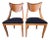 Italian Maple Deco Dining Chairs For Sale