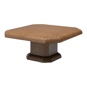 Variable Height Textured Occasional Table