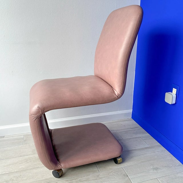 Design Institute of America Postmodern Desk/Vanity Chair For Sale In New York - Image 6 of 10