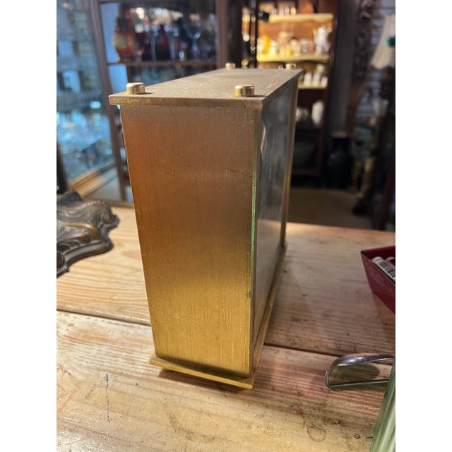 Mid 20th Century 1970s Seiko International World Mantal Clock With Second Hand Plane For Sale - Image 5 of 8