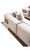 Metal New Athena 3–Piece Modern Curved Silhouette Luxury Sofa Set - Sofa , Loveseat & Chair For Sale - Image 7 of 18