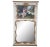 Vintage French Provincial Louis XV Over Mantel Trumeau Mirror With Oil Painting For Sale - Image 13 of 13