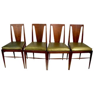 Set of Four Mid Century Dining Chairs Attributed to Harvey Probber For Sale