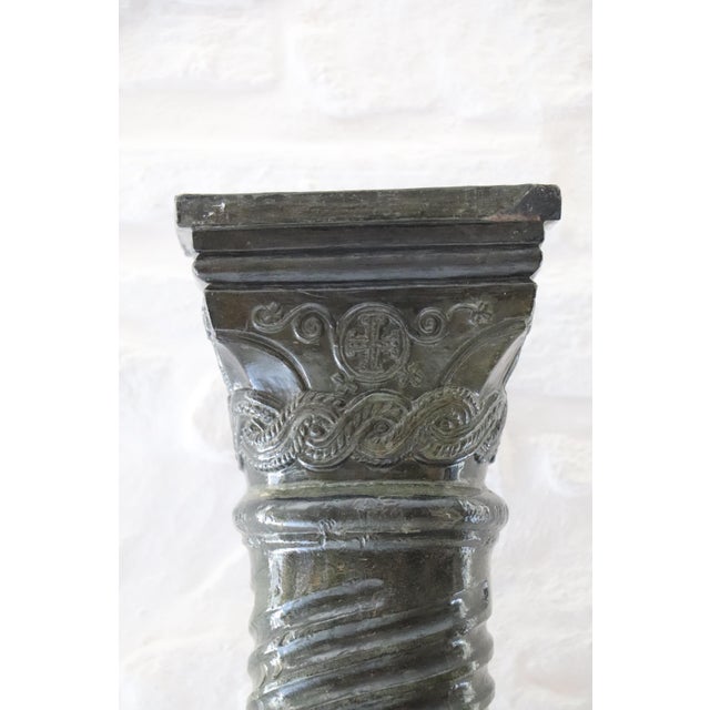 1950s Large Twisted Column, 1950s For Sale - Image 5 of 14
