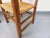1960s Brutalist Armchairs in Oak and Straw, 1960s, Set of 2 For Sale - Image 5 of 18