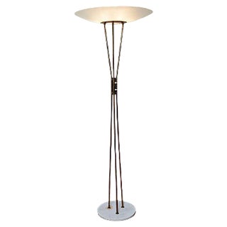 Italian Model 4075 Floor Lamp by Gaetano Sciolari for Stilnovo, 1950s For Sale