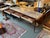 Contemporary Luxurious Desk With Granite Laminate + Walnut Legs For Sale - Image 3 of 12