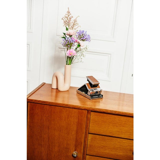 Brown Mid-Century Wood Commode, 1960s For Sale - Image 8 of 9