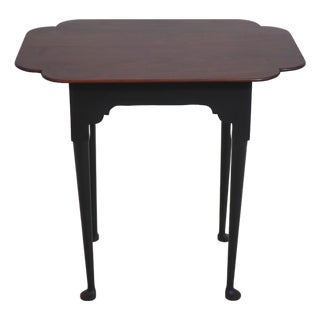 Eldred Wheeler Cherry Top Country Occasional Table For Sale