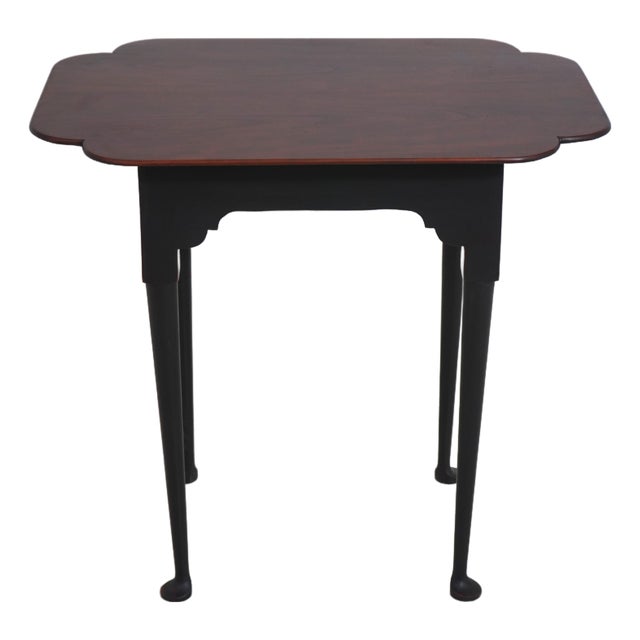 Eldred Wheeler Cherry Top Country Occasional Table For Sale