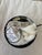 1990s Hubbardton Forge Moonband Semi-Flush Mount Ceiling Light – Wrought Iron & Opal Glass For Sale - Image 10 of 10